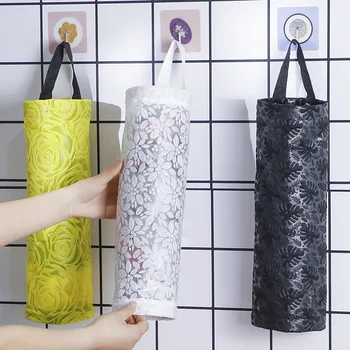 Стенен чанта за Съхранение на отпадъци с пластмасови Гарнитури за дома за готвене, Преносим Чанта за извличане, Чанта за съхранение