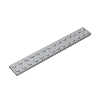 Строителни блокове на EK, съвместими с LEGO 91988 Плоча 2 x 14 Технически аксесоари MOC, набор от части за сглобяване Тухли направи си САМ