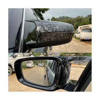 Тампон Външни Странични Огледала за обратно виждане от Ковано карбон за BMW 4 5 7 8- Серия G22 G23 G24 G11 G12 G14 G15 G16