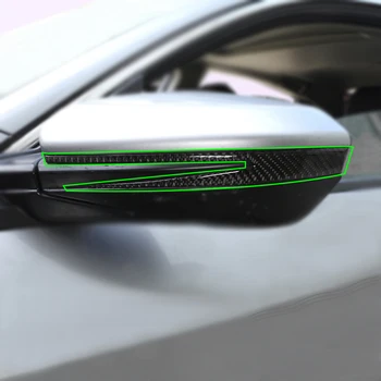 Тампон върху Огледалото за Обратно виждане, изработени от Въглеродни Влакна за Honda Civic 10th Генерал 2016 2017 2018 2019