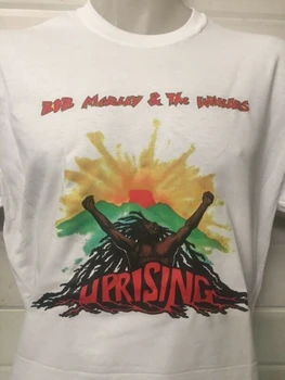 Тениска Bob Marley Uprising и винил постер на изпълнител на реге The Wailers Cd
