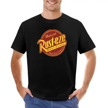 Тениска с лечебен мехлем Rust-eze, тениска с аниме за момче, скъпа дрехи, мъжки ризи