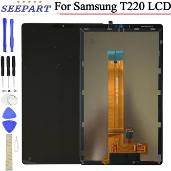 Тестван Нов За Samsung Galaxy Tab A7 Lite LCD дисплей С сензорен Екран Дигитайзер възли За Samsung T225 T220 T225N LCD дисплей
