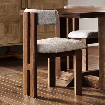 Трапезария стол с акцент на открито, луксозен офис дизайнерски стол за хранене, съответстващи на ергономични мебели за дома Sillas GG
