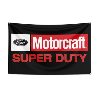 Флаг Motorcraft 3x5, банер от полиестер с маслен принтом за декор