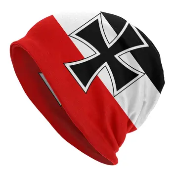 Флаг на Германската империя, шапки, шапки, мъжки, дамски, Унисекс, хип-хоп, зимна топла вязаная капачка, немските патриотични шапки