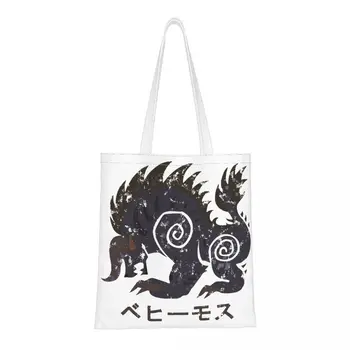 Чанта през рамо Monster Hunter World, Женствена чанта през рамо, детска Rathian Dragon MHW, детска чанта с голям капацитет, ежедневна чанта за пазаруване