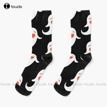 Чорапи Hu Tao Дух, мъжки цветни чорапи, персонални потребителски Унисекс чорапи за възрастни, юноши, младежи, Хелоуин, Коледа мода, нов подарък