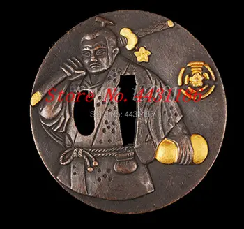 Японски Дизайн Ronin Метални Изделия за Ръчна работа, аксесоар за самурайского меча от сплав Tsuba, обков САМ Katana