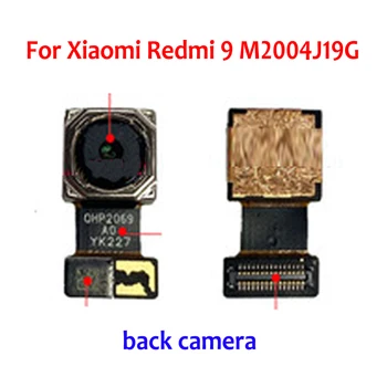100% Оригинална Протестированная Работна Голяма Задната Камера за Обратно виждане За Xiaomi Redmi 9 M2004J19G Основната Камера Гъвкав Кабел Телефон предна камера