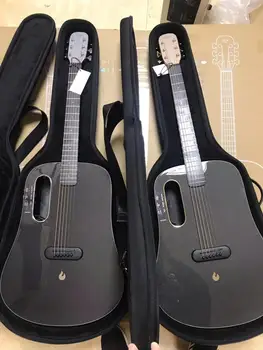 Ново записване, LAVA ME Pro, 41-инчов балладная китара от въглеродни влакна, унисекс, за китара на сценичното шоу